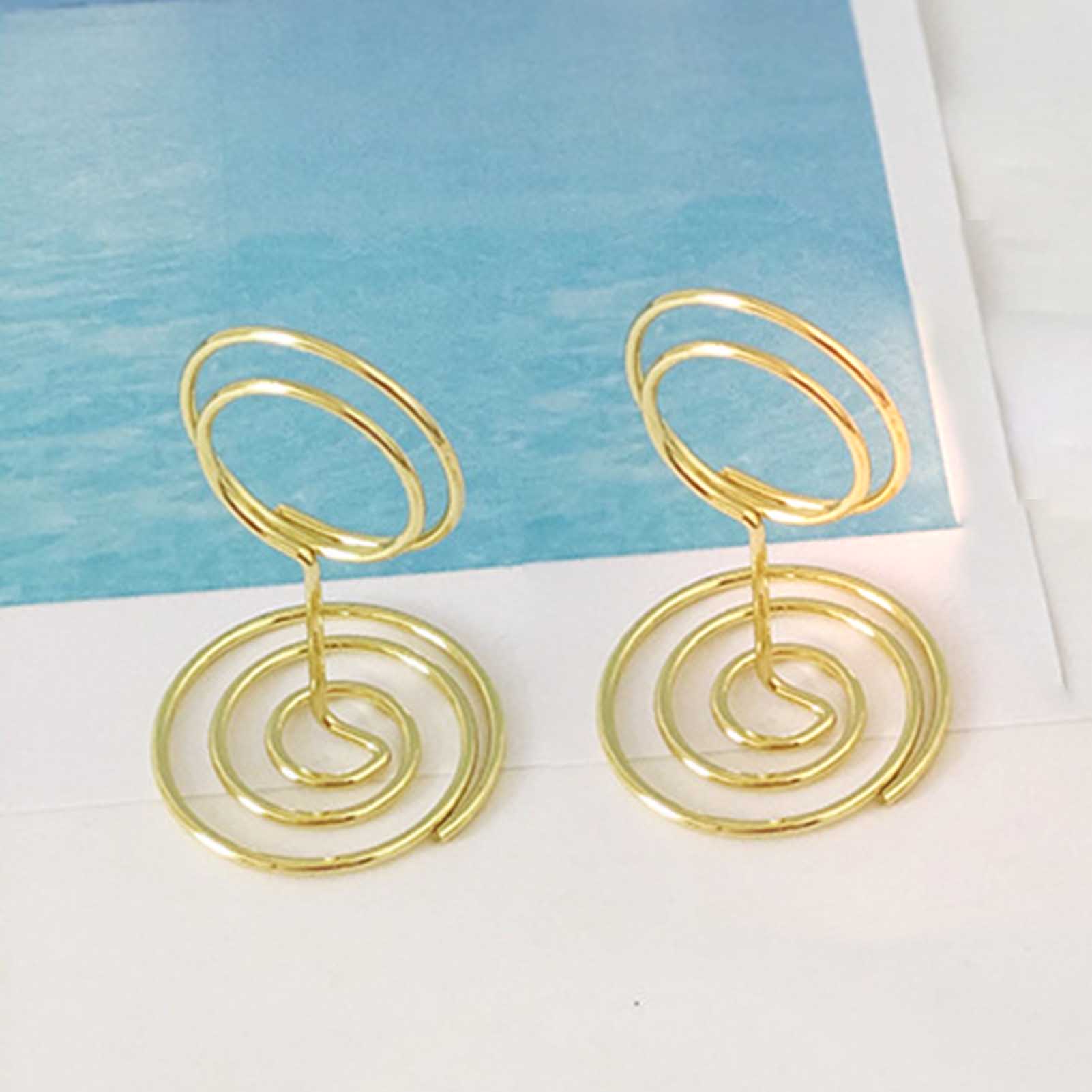 5pcs Dining Slot Card Holder F - đánh giá và giá Table Number Gold